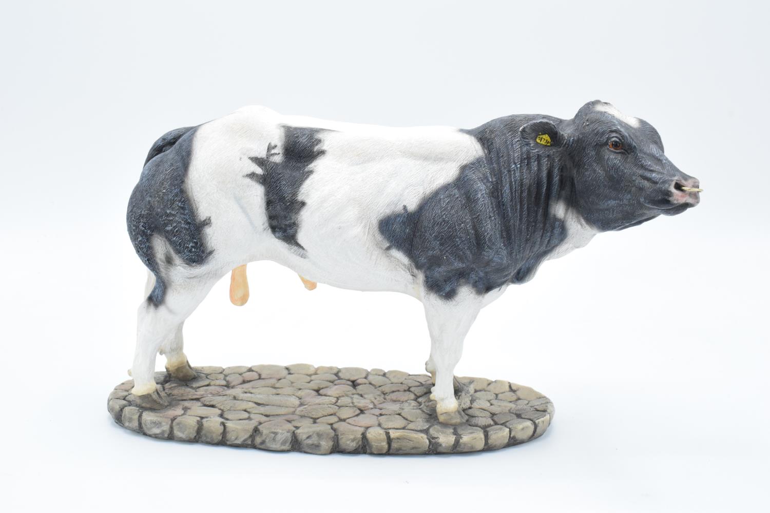 Boxed Sherratt and Simpson farming figure 'Belgian Blue Bull'