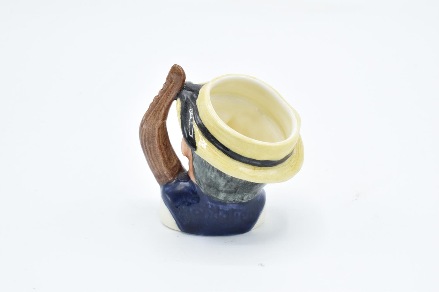 Miniature Royal Doulton character jug Gondolier D6595 - Image 2 of 3