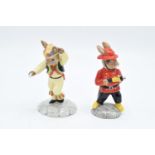 Royal Doulton Bunnykins Morris Dancer DB284 and limited edition Fireman DB183: (2) (Both boxed)