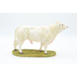 Boxed Sherratt and Simpson farming figure 'Charolais Bull'