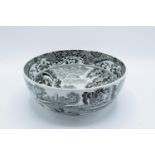 Copeland black and white Spode's Italian design bowl