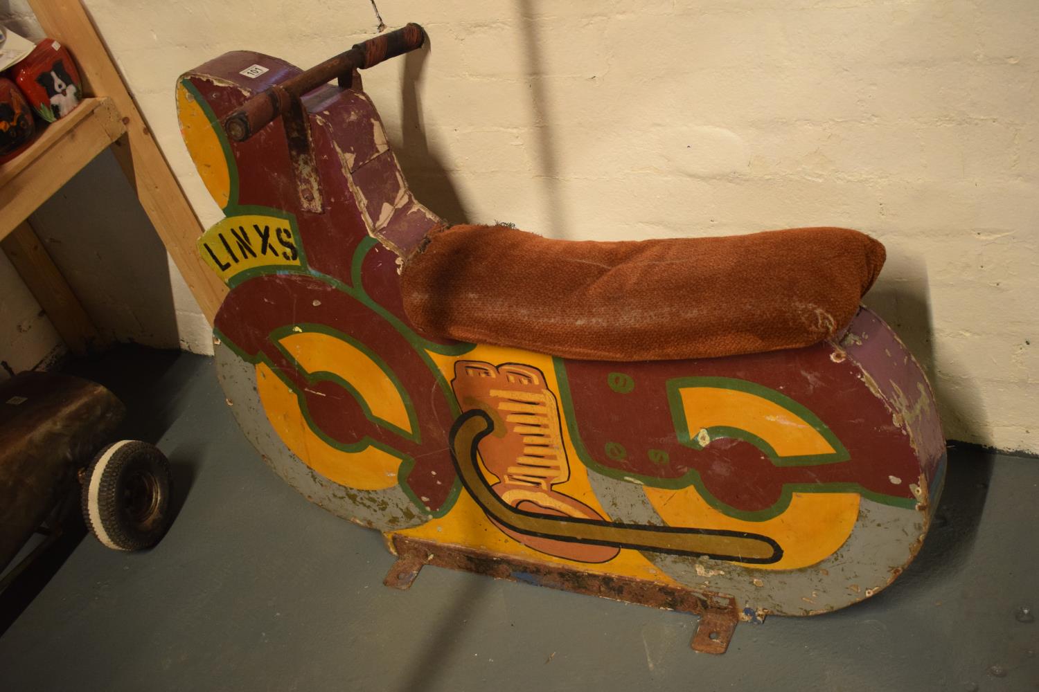 1950s speedway bike from a fairground ride - Image 2 of 7