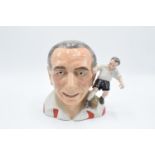 Bairstow Manor Collectables character jug 'Sir Stanley Matthews in Stoke City FC colours: limited ed