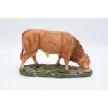 Boxed Sherratt and Simpson farming figure 'Limousin Bull'