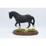 Boxed Country Artists countryside figure of a Shire Gelding