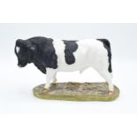 Boxed Sherratt and Simpson farming figure 'Holstein Bull'
