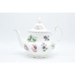 Royal Albert large teapot in the Flower of the Month design (seconds)