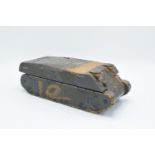 1940s wartime homemade toy in the form of a wooden tank called Flossie
