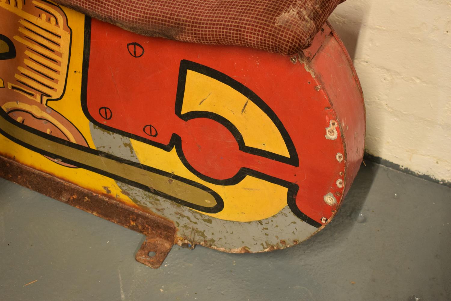 1950s speedway bike from a fairground ride - Image 3 of 8