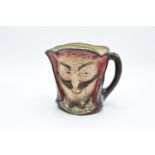 Large Royal Doulton character jug Mephistopheles with verse D5757