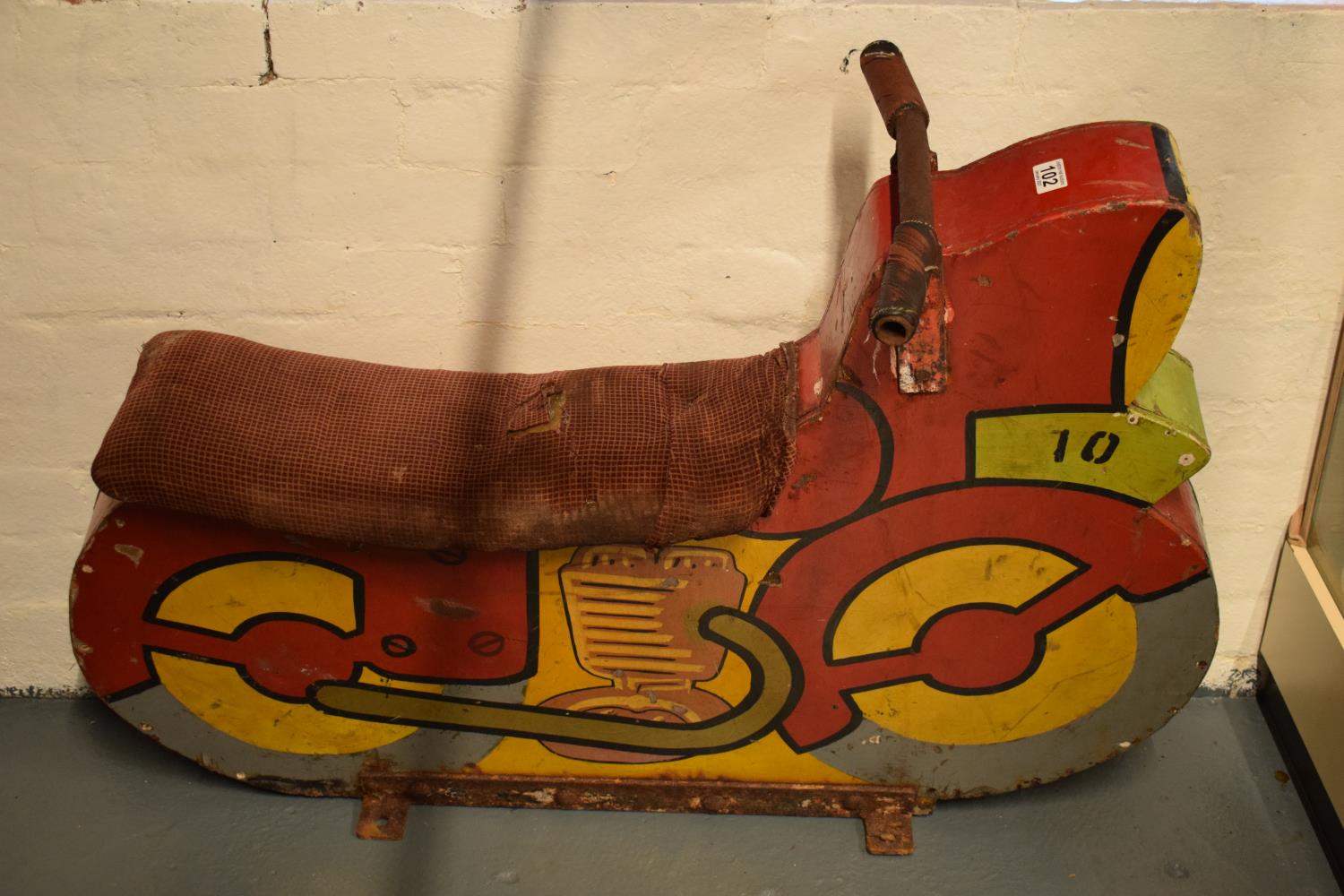 1950s speedway bike from a fairground ride - Image 6 of 8