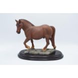 Boxed Country Artists countryside figure of a Suffolk Punch horse