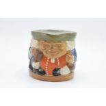 Royal Doulton Lambeth Toby jug 'The Best is Not Too Good' Harry Simeon 8588: Style 4 with smiling fa
