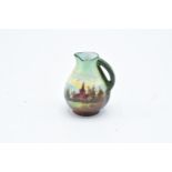 Royal Doulton miniatures series ware jug of a rural scene
