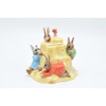 Royal Doulton Bunnykins Sandcastle money box (boxed)