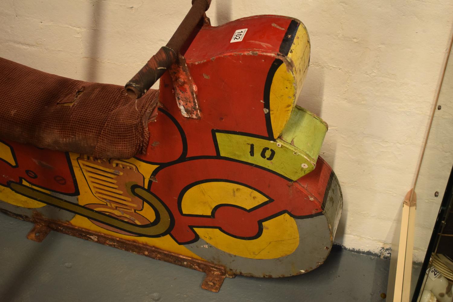 1950s speedway bike from a fairground ride - Image 8 of 8