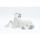 Beswick Shire Horse lying down dapple grey 2459. All in good condition without any obvious damage or
