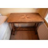 Victorian inlaid side table 89 x 44 x 71cm