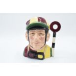 Large Royal Doulton character jug Jockey D6625. All in good condition without any obvious damage