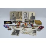 World War 2 Royal Artillery grouping: to include campaign medals (1939-1945 star, Africa star, Italy