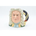 Large Royal Doulton character jug Handel D7080. All in good condition without any obvious damage