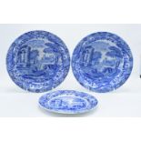 Copeland Spode's Italian design bowls and a plate (3) In good condition with no obvious damage or