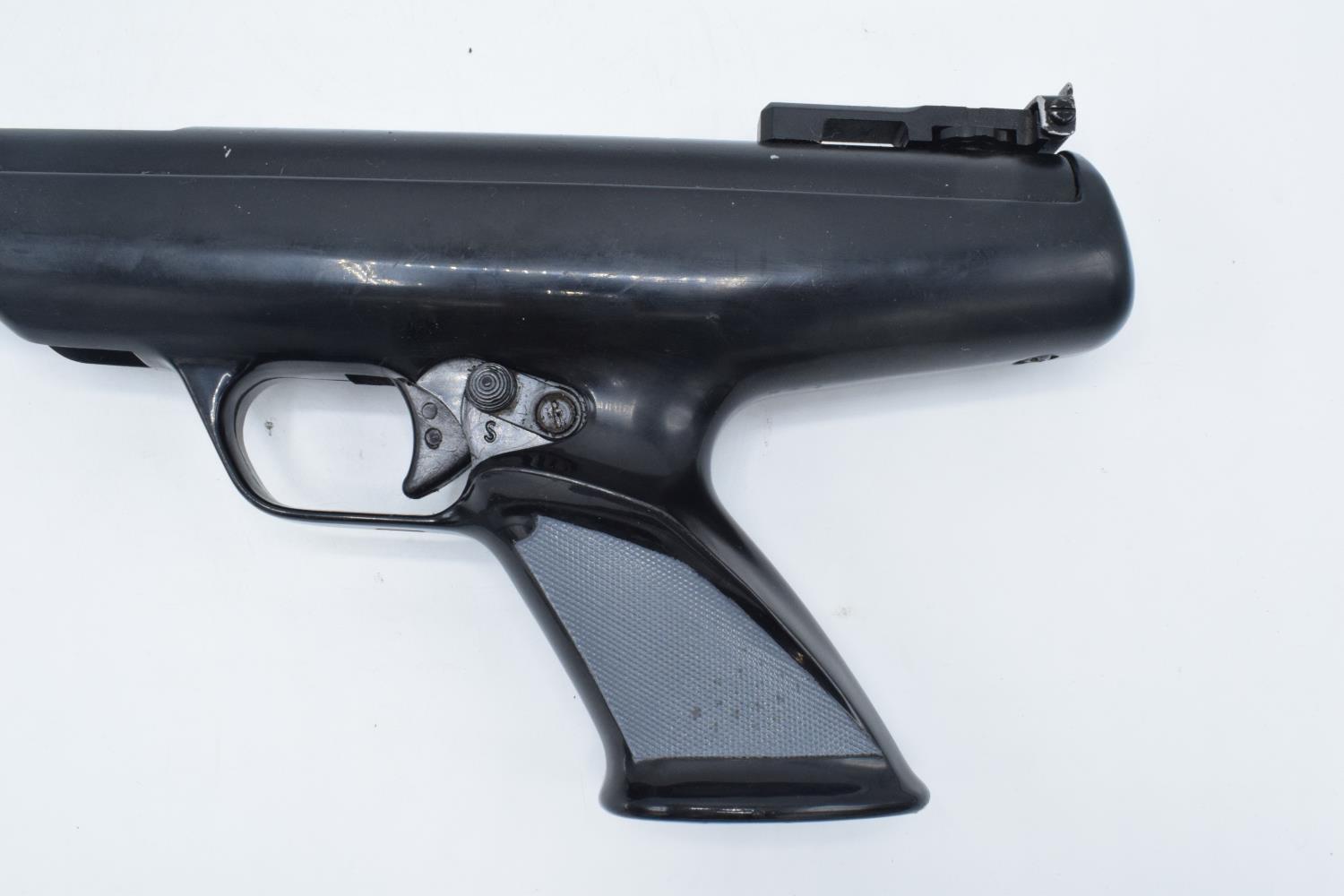 BSA Scorpion .22 cal air pistol. There is wear to the gun in the form of scratches, dents and knocks - Image 4 of 13