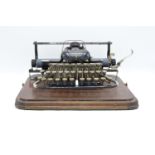 Blicksenderfer no. 7 typewriter. In untested condition. Assumed not working. Used condition.