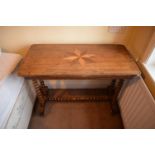Victorian inlaid side table 89 x 44 x 71cm