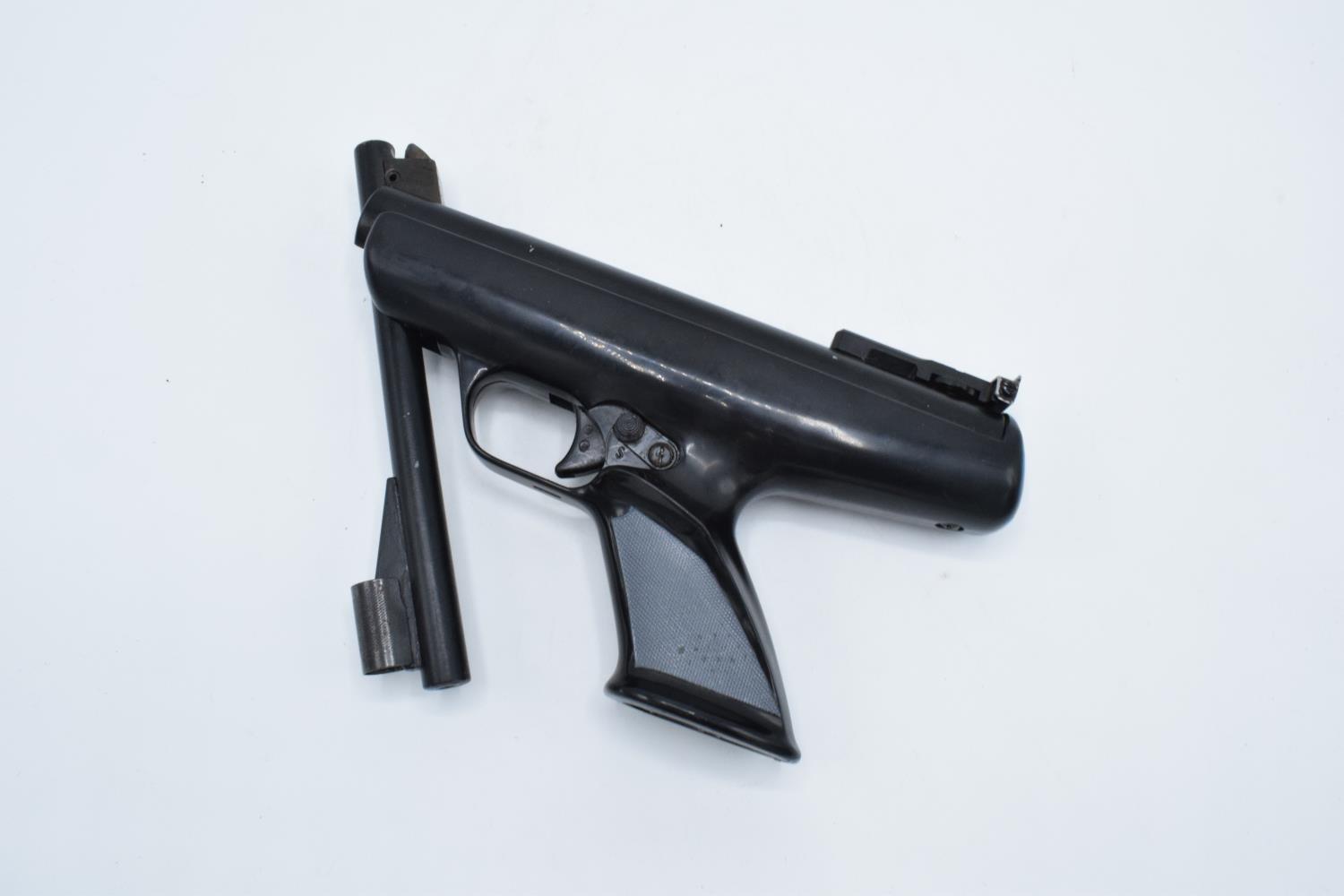 BSA Scorpion .22 cal air pistol. There is wear to the gun in the form of scratches, dents and knocks - Image 11 of 13