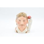 Small Royal Doulton character jug Ian Botham D7091. In good condition with no obvious damage or