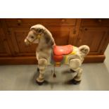 Mobo walking horse children's toy 1950s. In working order though untested fully. Missing one foot