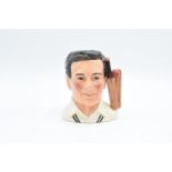 Small Royal Doulton character jug Denis Compton D7076: limited edition. In good condition with no