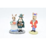 Royal Doulton Bunnykins figures to include Pilgrim DB212 1761/2500 and Uncle Sam colour way DB175 (