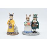 Royal Doulton Bunnykins figures to include Pilgrim Db212 673/2500 and Mandarin DB252 615/2500 (2).