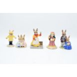 Royal Doulton Bunnykins figures to include Hornpiper Db261, Eskimo DB275, Anne Boleyn DB307,