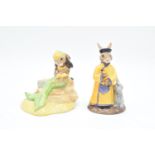 Royal Doulton Bunnykins figures to include Mermaid DB263 346/3000 and Mandarin DB252 221/2500 (2).