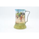 Royal Doulton series ware Coaching Scenes tankard with unusual blue sky. In good condition with no