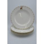 A collection of 6 Spode 27cm diameter dinner plates in the Glen Lodge design (6). In good