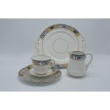 A large collection of 19th century tea and dinner ware (approx 35 pieces). No postage available.