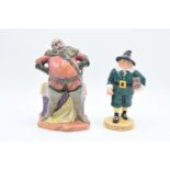 Royal Doulton figures to conclude Falstaff HN2054 (2nd) and John Ginger AC6- limited edition (2). In