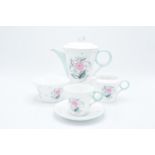 Shelley Serenity 2366 coffee set to include a coffee pot, milk, sugar and 6 duos (15 pieces). In