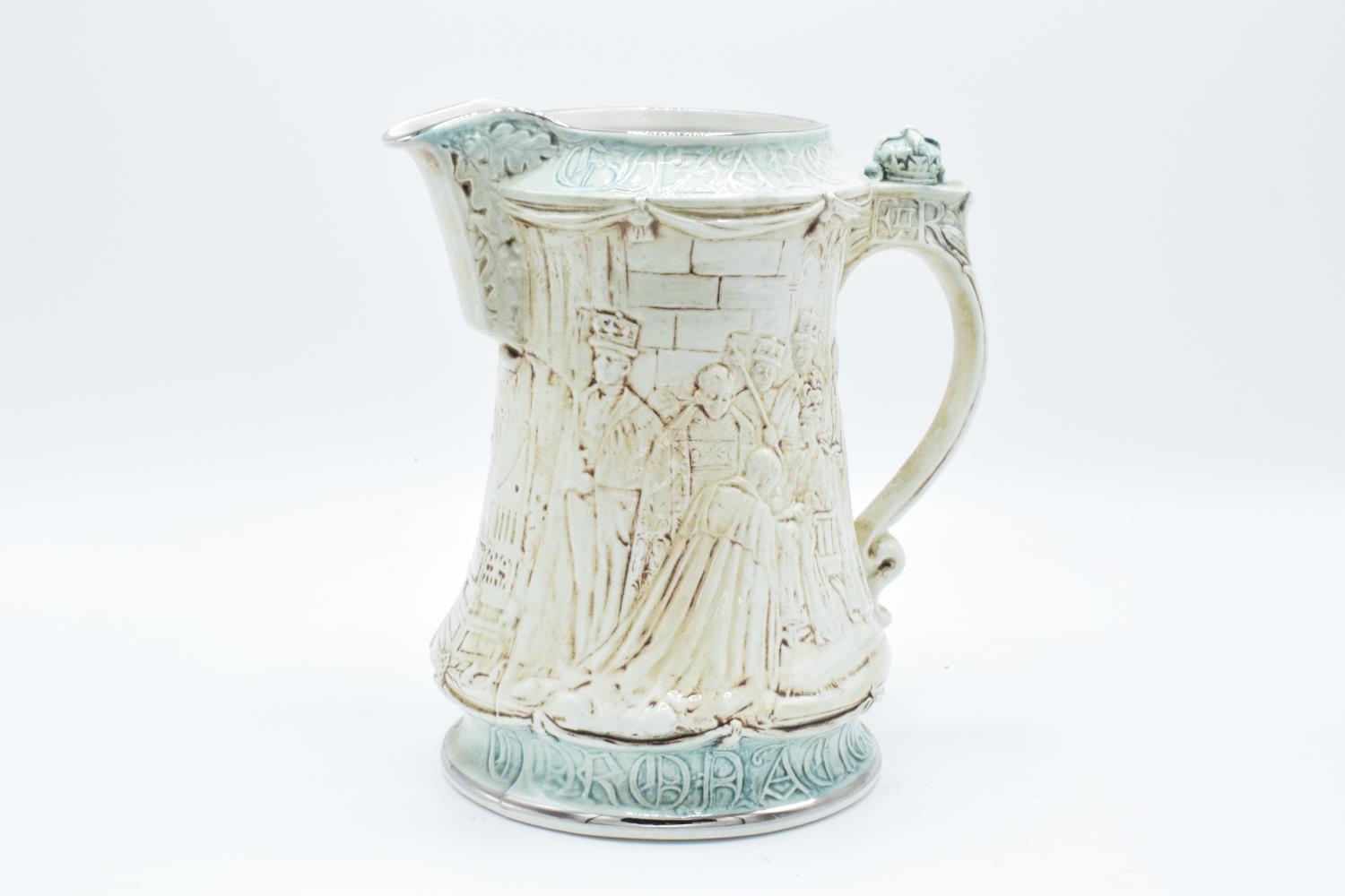 Burleigh reproduction jug for the Queen's Silver Jubilee