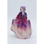 Royal Doulton lady figure Sweet Anne HN1496 in a pink and lilac dress. In good condition with no