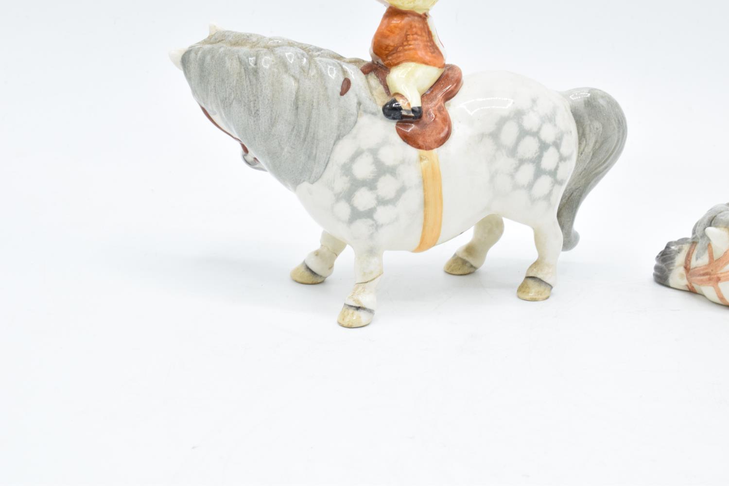 Beswick Thelwells to include Kickstart and Angel on Horseback (2). In good condition with no obvious - Bild 3 aus 4