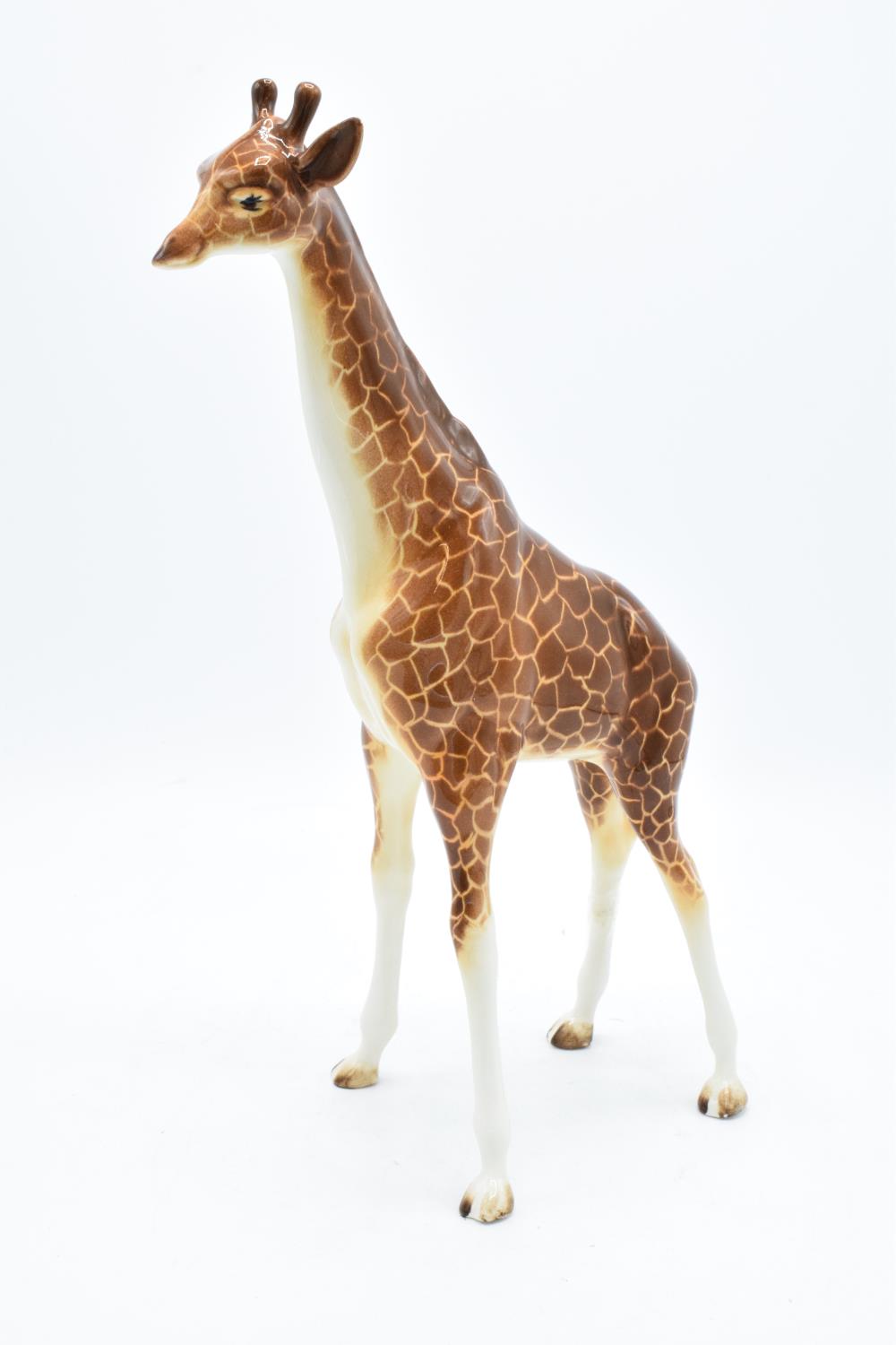 Beswick large giraffe 1631. In good condition with no obvious damage or restoration apart from one