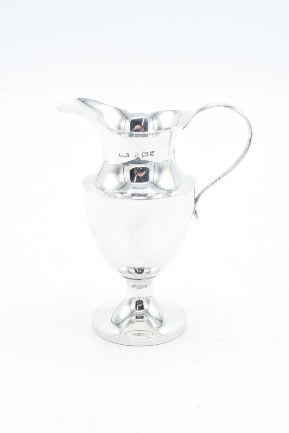 Small Silver jug Birmingham 1905, 38.2 grams. 9.5cm tall. In good condition - Bild 2 aus 7