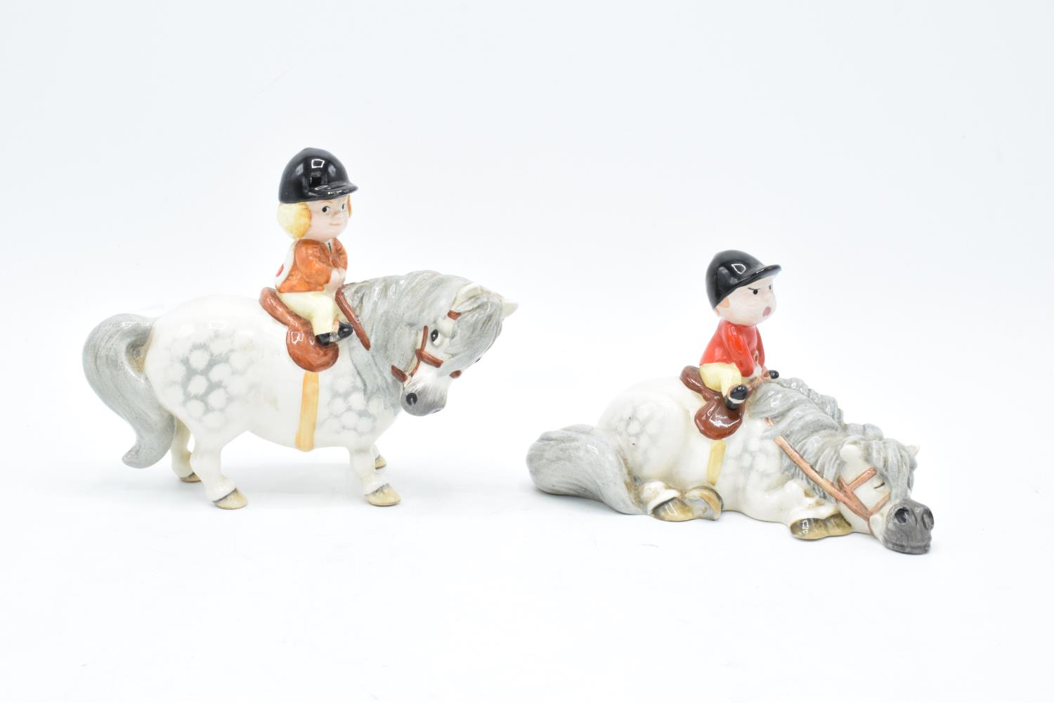 Beswick Thelwells to include Kickstart and Angel on Horseback (2). In good condition with no obvious