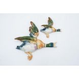 Beswick Flying Mallard wall plaques 596-1 and 596-4 (2). In good condition with no obvious damage or