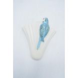 Sylvac blue budgie wall pocket 1956. In good condition with no obvious damage or restoration. Age-